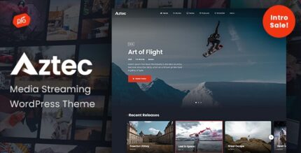 Aztec - Video Streaming & Membership Theme