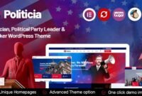 Politicia - Politician & Speaker WordPress Theme