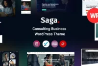 Saga - Business Consulting WordPress Theme