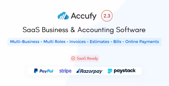 Accufy - SaaS Business, Invoicing & Accounting Software With Lifetime ...
