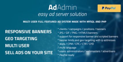 AdAdmin - Easy full featured ad server