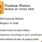 Add-on Statuses Module for Perfex CRM