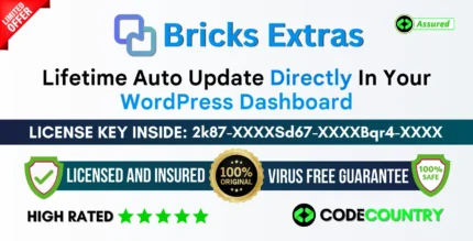 Bricks Extras With Original License Key For Lifetime Auto Update.