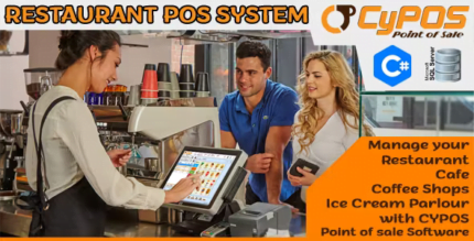 CYPOS - Restaurant POS with C# Sourcecode