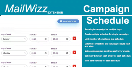 Campaign Scheduler for MailWizz EMA