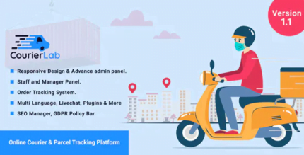 CourierLab - Online Courier And Parcel Tracking Platform