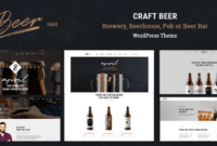 Craft Beer - Brewery & Pub WordPress Theme