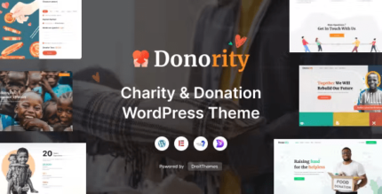 Donority - Charity & Donation WordPress Theme