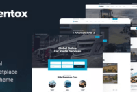 Entox - Rental Marketplace WordPress Theme