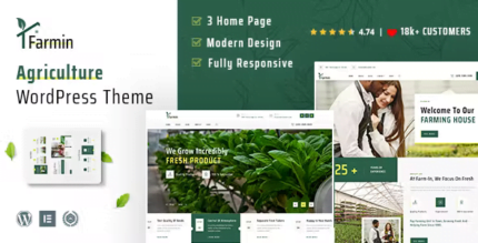 Farmin - Agriculture and Organic Farming WooCommerce Theme