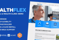 HEALTHFLEX - Doctor Medical Clinic & Health WordPress Theme