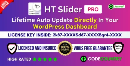 HT Slider Pro With Original License Key For Lifetime Auto Update.