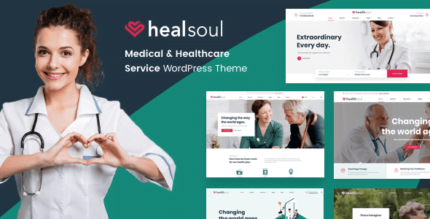 Healsoul - Medical Care, Home Healthcare Service WP Theme