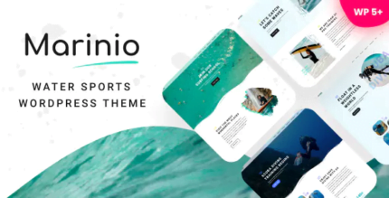 Marinio - Surfing & Scuba Diving WordPress Theme