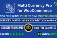 Multi Currency Pro With Original License Key For Lifetime Auto Update.