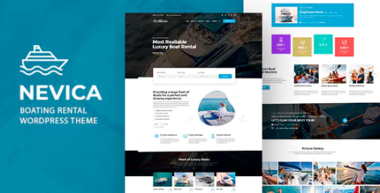 Nevica - Yacht Rental Theme