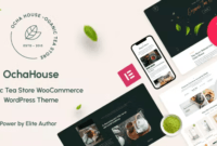OchaHouse - Organic Tea Store WooCommerce WordPress Theme