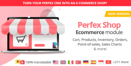 Perfex Shop - eCommerce module to sell Products & Services with POS support and Inventory Management