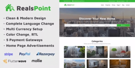 RealsPoint - Real Estate Property Listing Platform