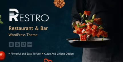 Restro - Restaurant & Bar WordPress Theme