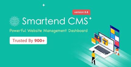 SmartEnd CMS - Laravel Admin Dashboard with Frontend and Restful API