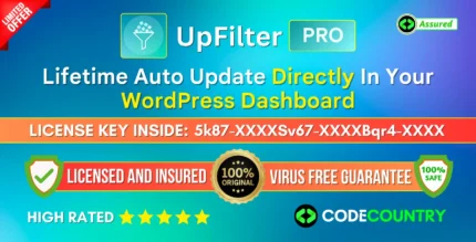 UpFilter Pro With Original License Key For Lifetime Auto Update.
