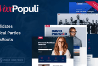 Vox Populi - Political Party & Candidate WordPress Theme