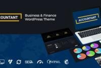 Accountant — Accounting WordPress Theme With Lifetime Update.