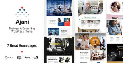 Ajani - Business & Consulting WordPress theme