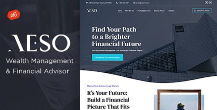 Aeso - Financial Advisor Theme