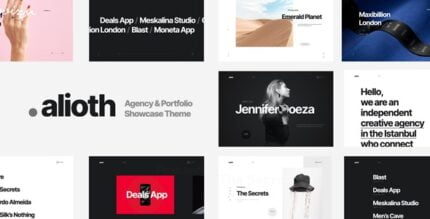 Alioth - Agency & Portfolio Showcase Theme