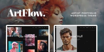 ArtFlow - Artist, Painter Portfolio