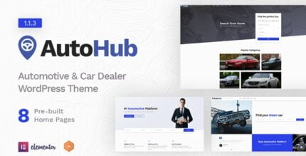 Autohub - Automotive & Car Dealer Theme