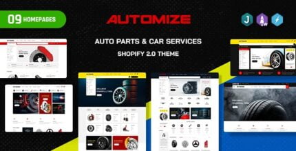 Automize - Auto Parts & Car Services Shopify Theme