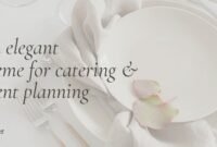 Banquet - Catering and Event Planning Theme