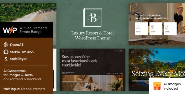 Belicia Luxury Resort Hotel Theme With Lifetime Update Codecountry