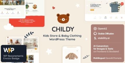 Childy — Kids Store & Baby Clothing WordPress Theme