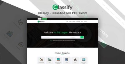 Classify - Classified Ads PHP Script