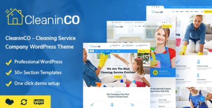 CleaninCO - Home Services WordPress Theme