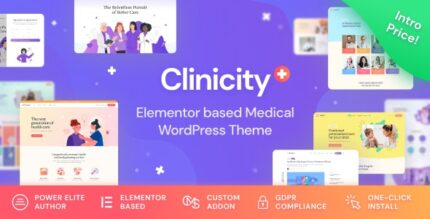 Clinicity - Health & Medical Elementor Theme