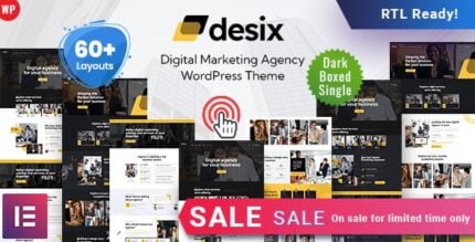 Desix - Digital Marketing Agency WordPress Theme