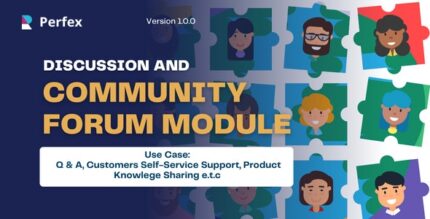 Discussion and Community Forum Module for Perfex