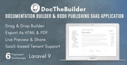 DocTheBuilder - Documentation Builder & eBook Publishing SaaS Application