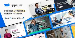 Ippsum - Business Consulting WordPress Theme