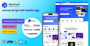 Alasmart - Digital Product Download Marketplace Laravel Script