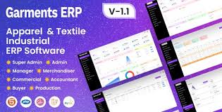 Garments ERP - Apparel & Textile Industrial ERP Software