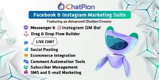 ChatPion: AI Chatbot for Facebook, Instagram, eCommerce, SMS/Email & Social Media Marketing (SaaS)