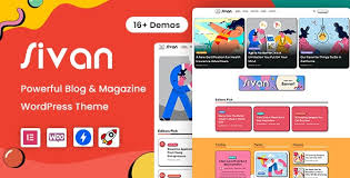 Sivan | Blog & Magazine WordPress Theme