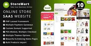 StoreMart SaaS - Online Product Selling Business Website Builder