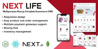 NextLife - Next.js Ecommerce CMS